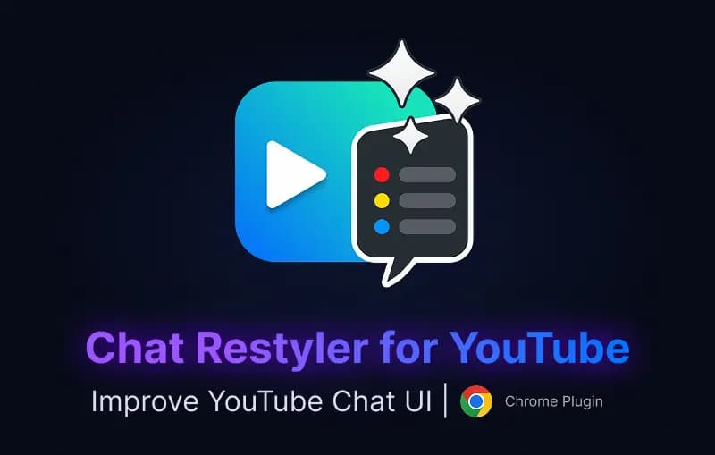 Aperçu du projet Chat Restyler for YouTube
